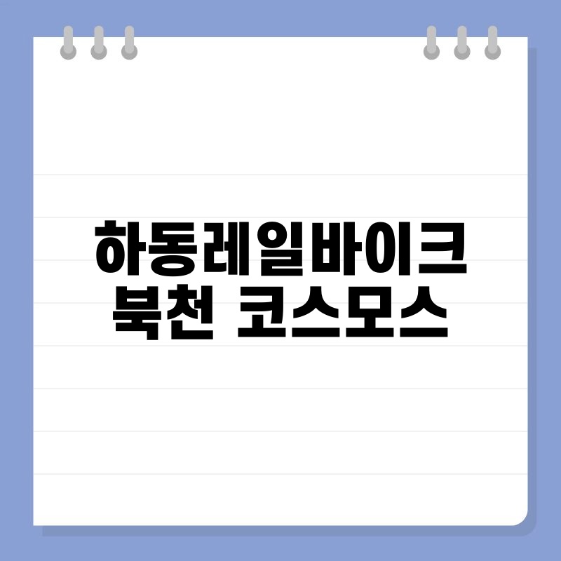 하동레일바이크 북천 코스모스