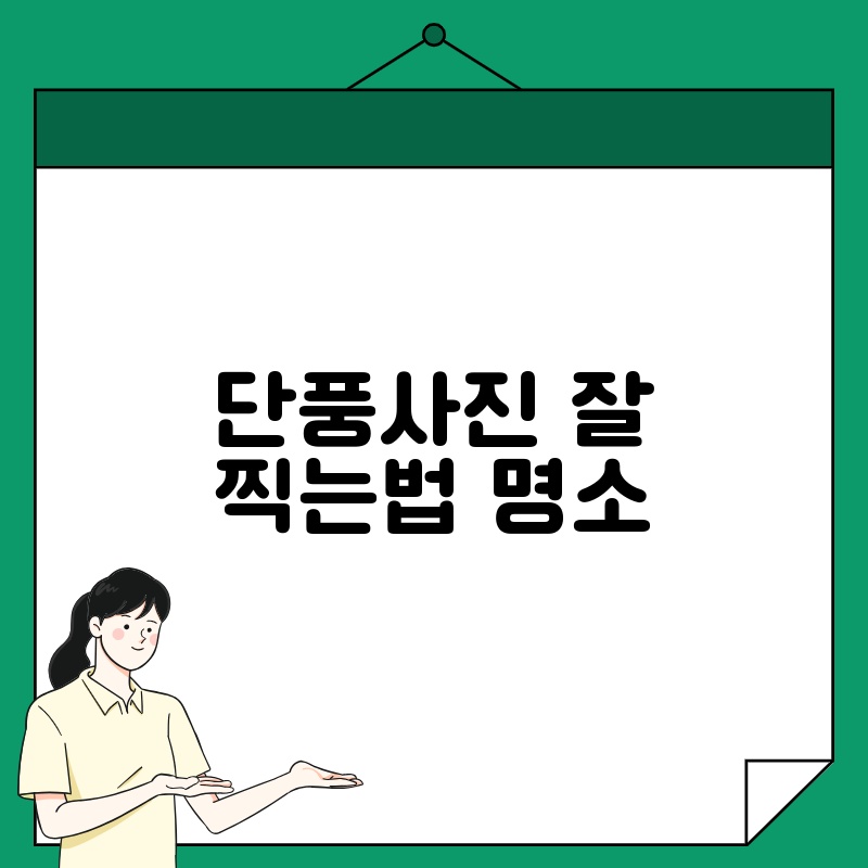 단풍사진 잘 찍는법 명소